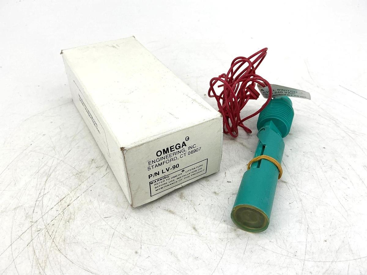 New Omega LV-90 Liquid Level Switch 2-Wire Pilot Duty 20VA 50-240VAC LV90