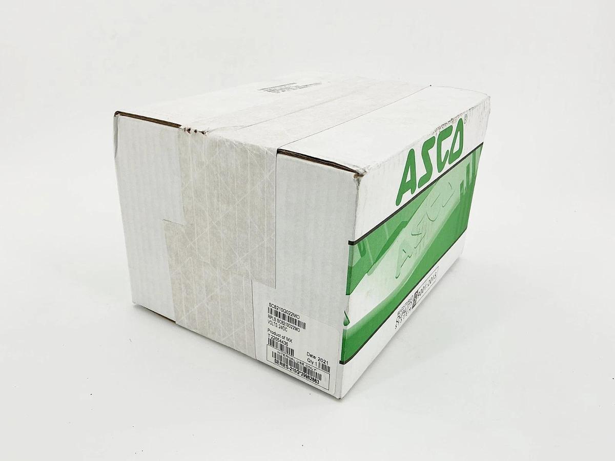 Used New Asco SC8210G022MO 24VDC Solenoid Valve - Sealed Box