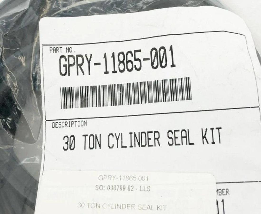 New Buhler GPRY-11865-001 Seal Kit 30 Ton Cylinder