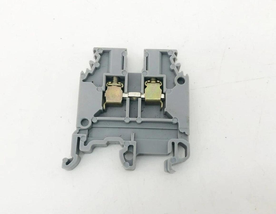 Used Lot of 15 Entrelec M 4/6 5116 Terminal Blocks Grey 600V 25 A