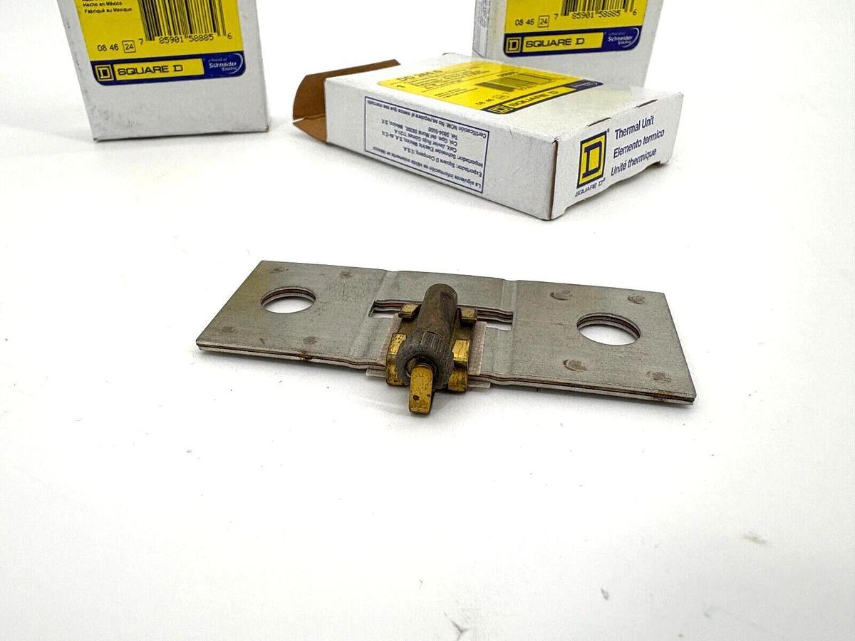Lot of 3 New Square D DD265.0 Overload Relay Thermal Units 58885