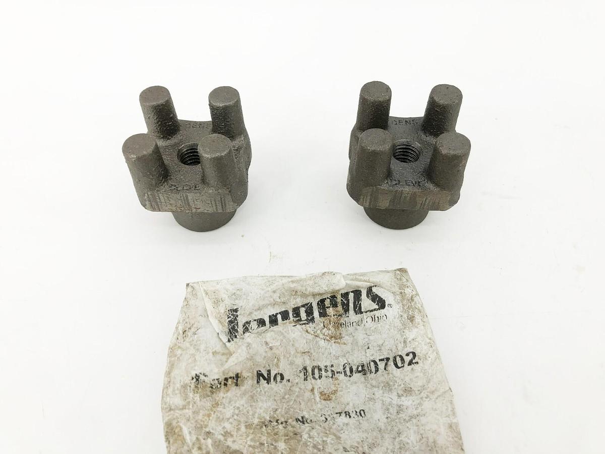 Lot of 2 New Jergens 105-040702 Tapped Bar Knobs 4-Arm SK-200
