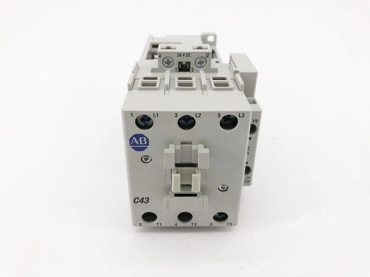New Allen-Bradley 100-C43ZJ10 Ser. A Contactor 24VDC 3 Pole