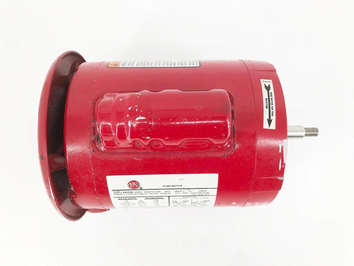 Used US Motors SM2094 C63JXFCW-1248 Pump Motor 1/3HP 115V 1725RPM 04720