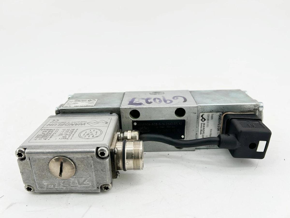 Used Wandfluh WDVFA06-ACB-S-16-24A2-D1 Hydraulic Solenoid Valve PI45EV-F2-24A