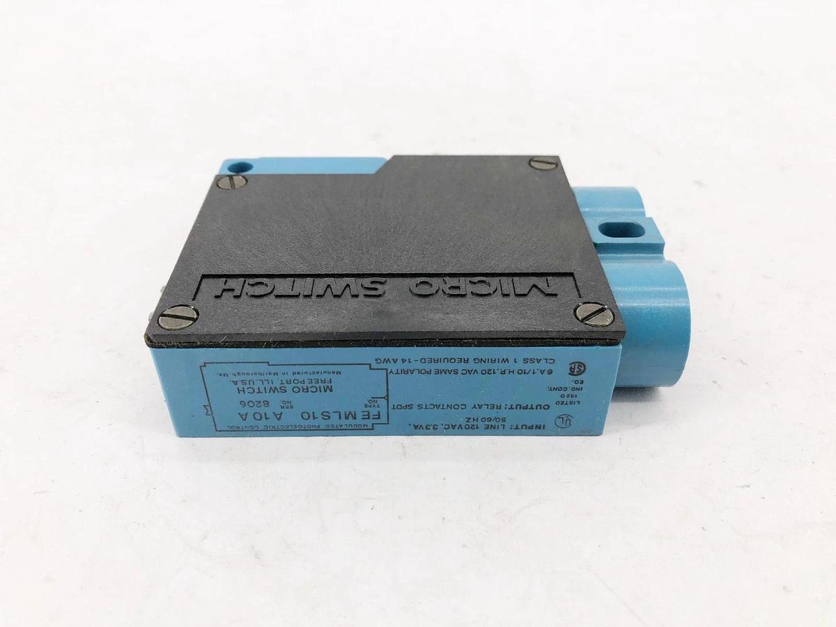 New Honeywell Microswitch FE-MLS10-A10A Photoelectric Sensor 115VAC