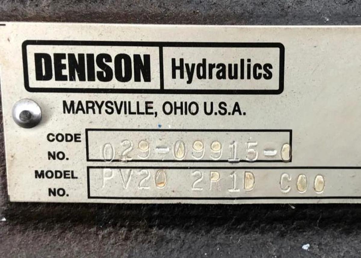 New Denison Hydraulics PV20-2R1D-C00 Piston Pump 029-09915-0 - No Box