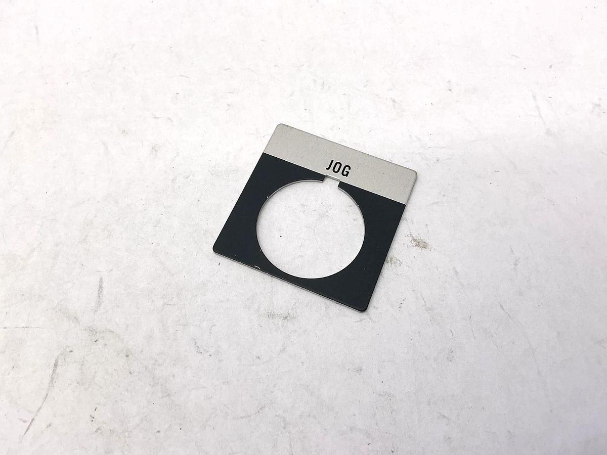 Lot of 6 New Allen Bradley 800T-X517 Ser A Legend Plate Jog Accessory