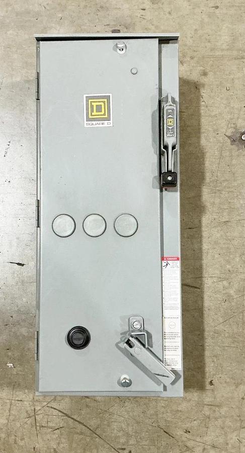 New Square D 8538SDA24V02S Combo Starter 600V 45A NEMA - No Box