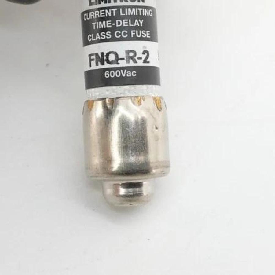 Lot of 4 New Bussmann FNQ-R-2 Time Delay Fuses 2A 600V Class CC - No Box