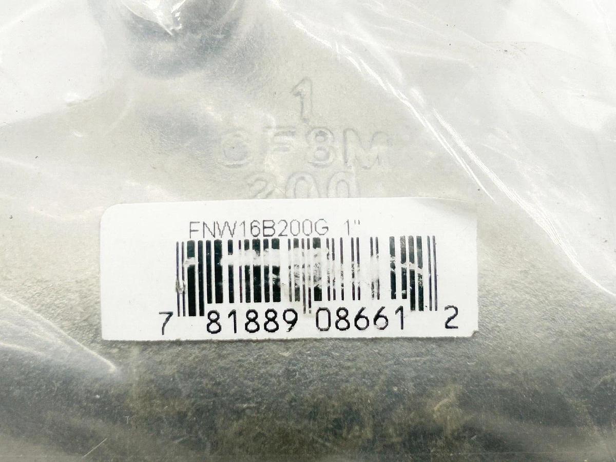 New FNW FNW16B200G Check Valve Stainless Steel 1" 1 CF8M 200