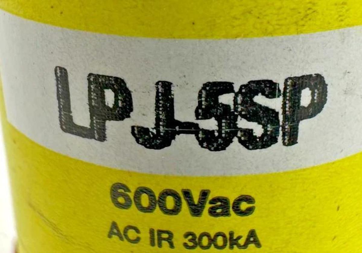 Lot of 3 New Bussmann LPJ-5SP Low-Peak Dual-Element Class J Fuse 5A 600V