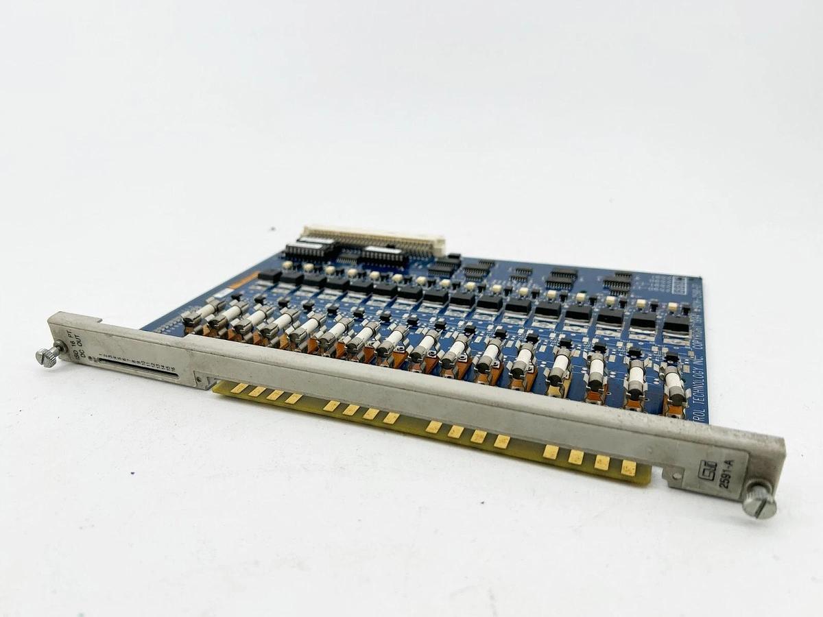 Used CTI 2591-A 16-Point Isolated 11-146 VDC Output Module Supports sourcing and sink