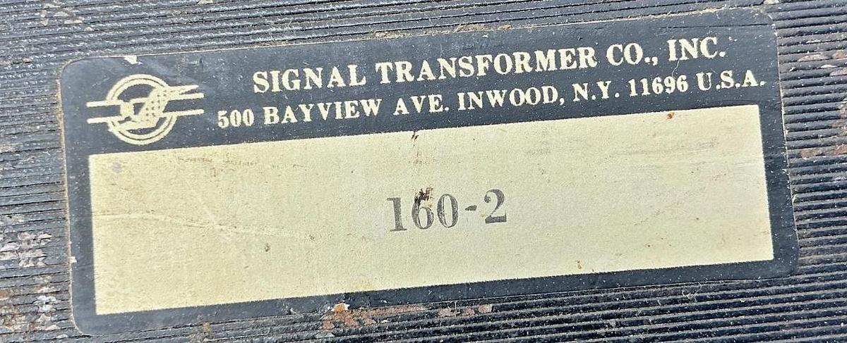 Used Signal Transformer 160-2 Linear Transformer 160VA