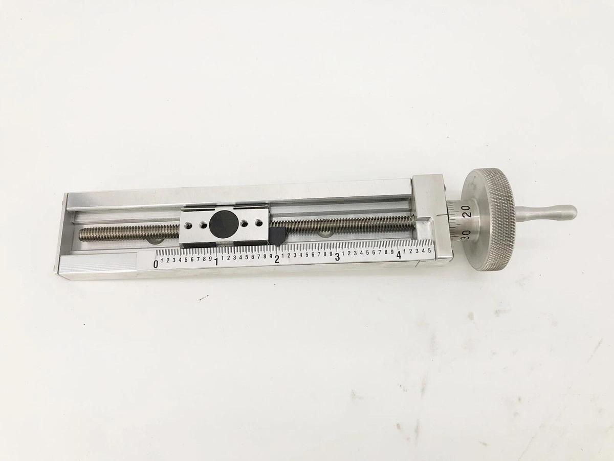 New Velmex A1506P20-S1.5 Unislide Manual Linear Actuator 4.5" Stroke 15 lbs Max