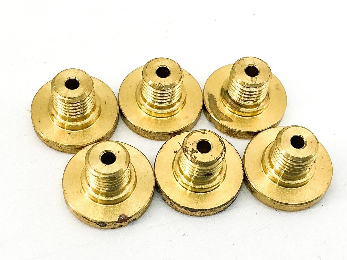 New Lot of 6 Spraying Systems CP13989 Piston Body Brass GIZPC0019