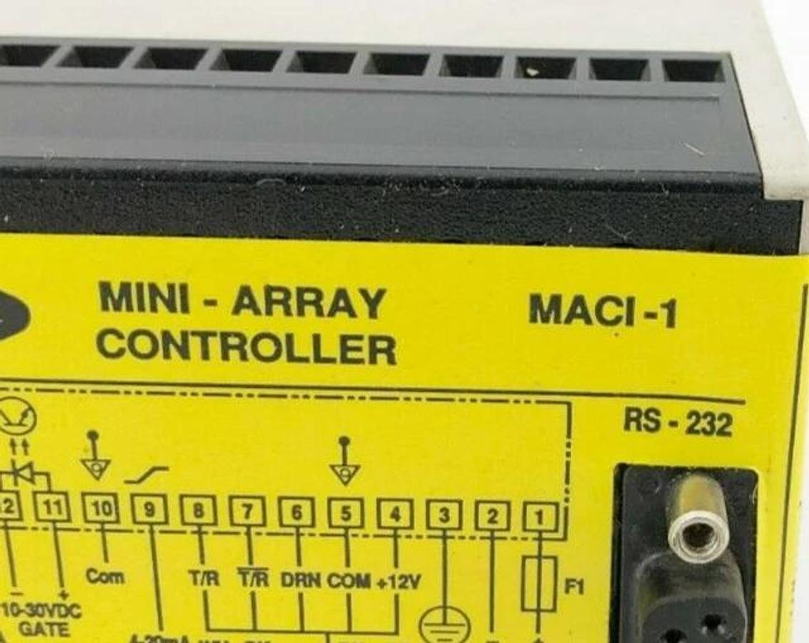 Used Banner Engineering MACI-1 Mini-Array Controller 16-30VDC 1.2A Max