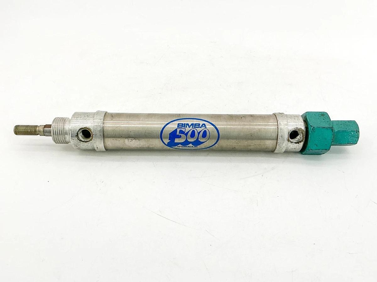 Used Bimba H-176-DUZ 500 Hydraulic Cylinder 500PSI 1-1/2" Bore 6" Stroke