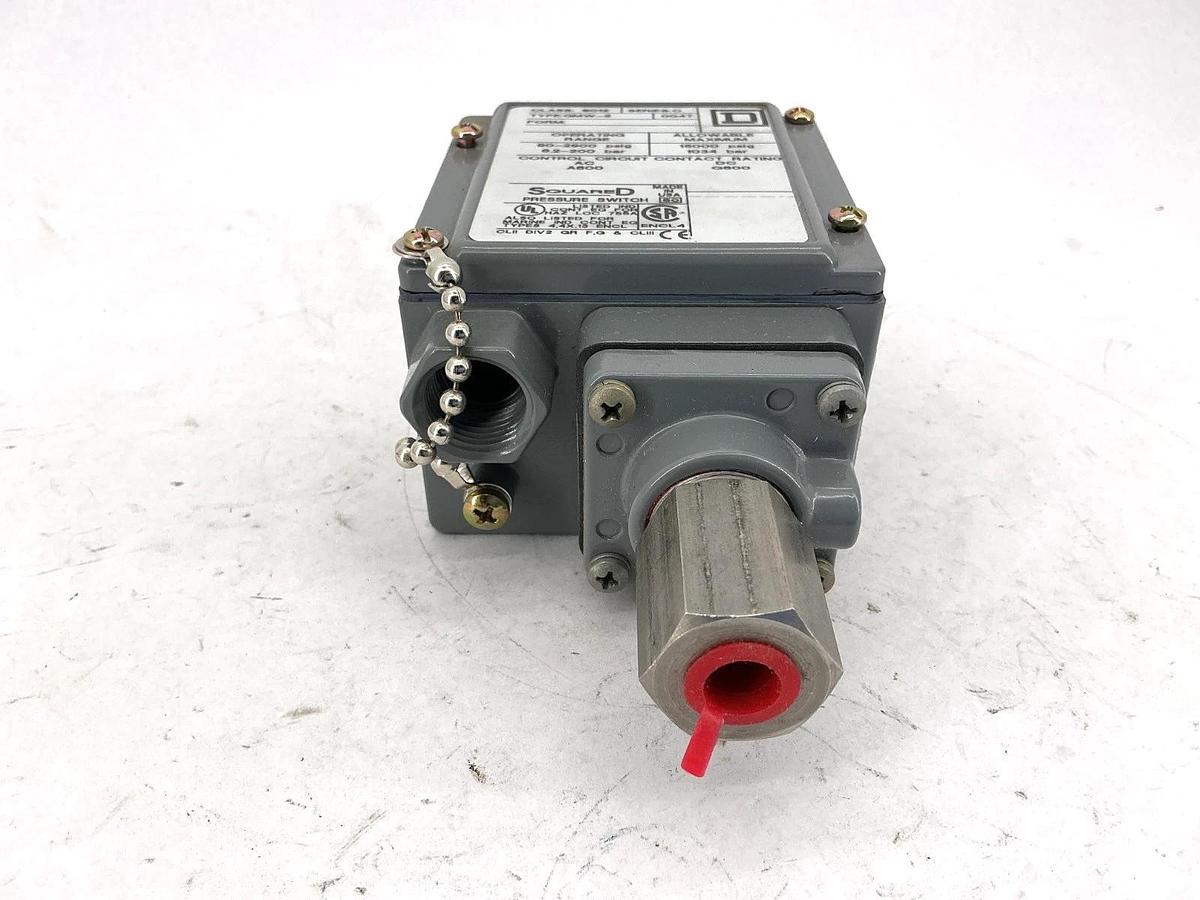 New Square D 9012GMW-2 Ser C Dual Stage Pressure Switch Stg1: 1500psig