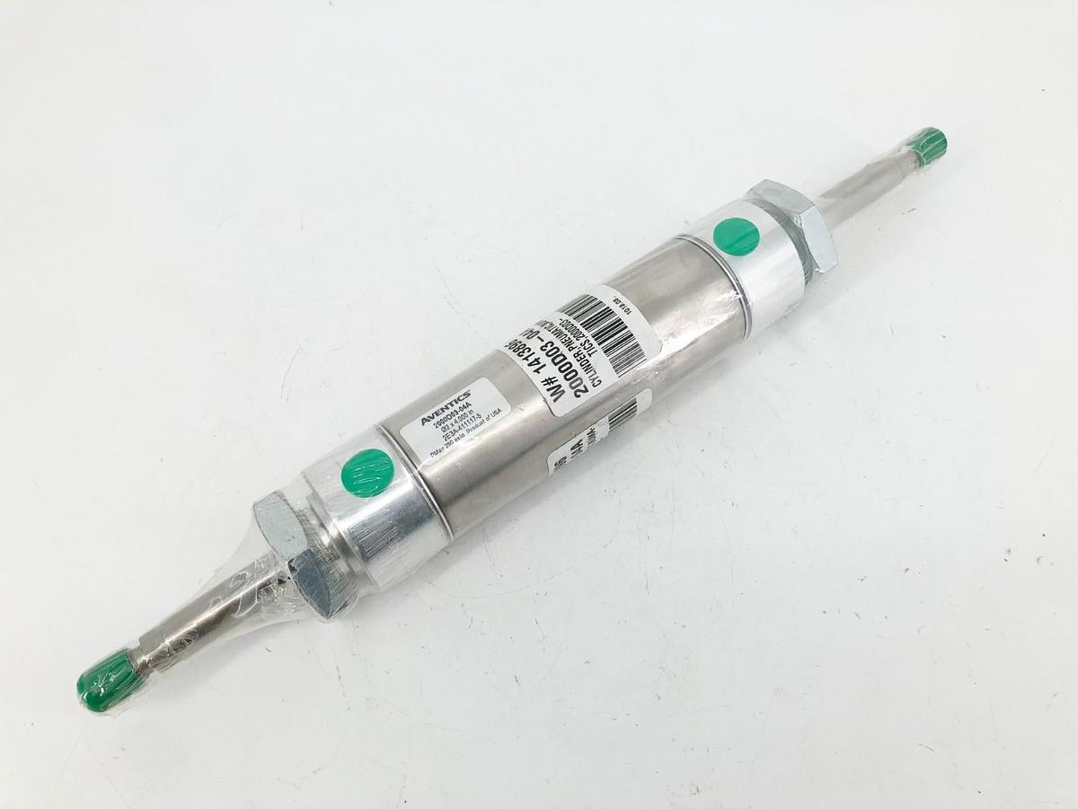 New Aventics 2000D03-04A Pneumatic Cylinder 2" Bore 4" Stroke - No Box