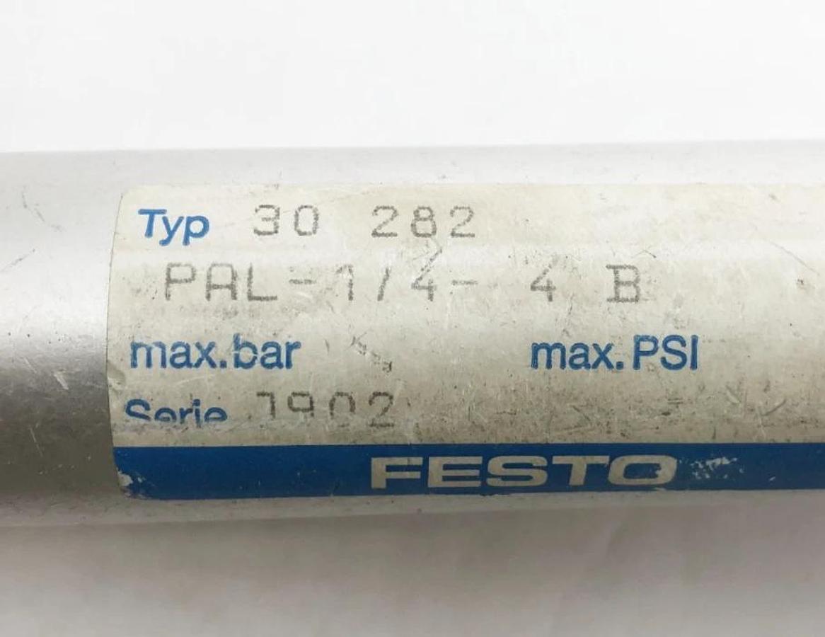 Used Festo PAL-1/4-4-B Common Supply Manifold 30282