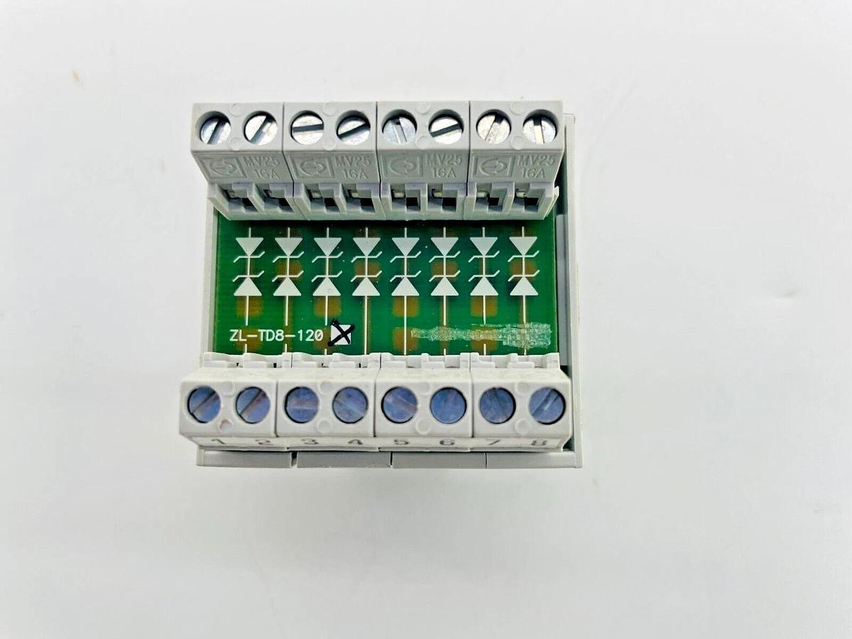 New Automation Direct ZipLink ZL-TD8-120 Diode 8 Transorb Module 120V