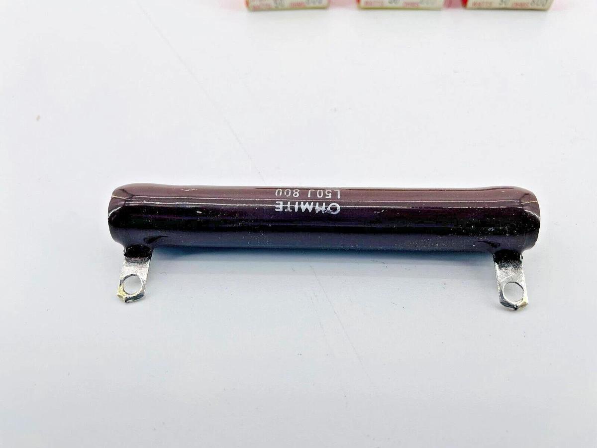 Lot of 3 New Ohmite L50J800 Wirewound Resistors 50W 800OHM