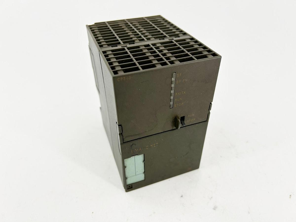 Used Siemens Simatic Net CP Industrial Ethernet 6GK7 343-1EX21-0XE0 DC25V 0.2A