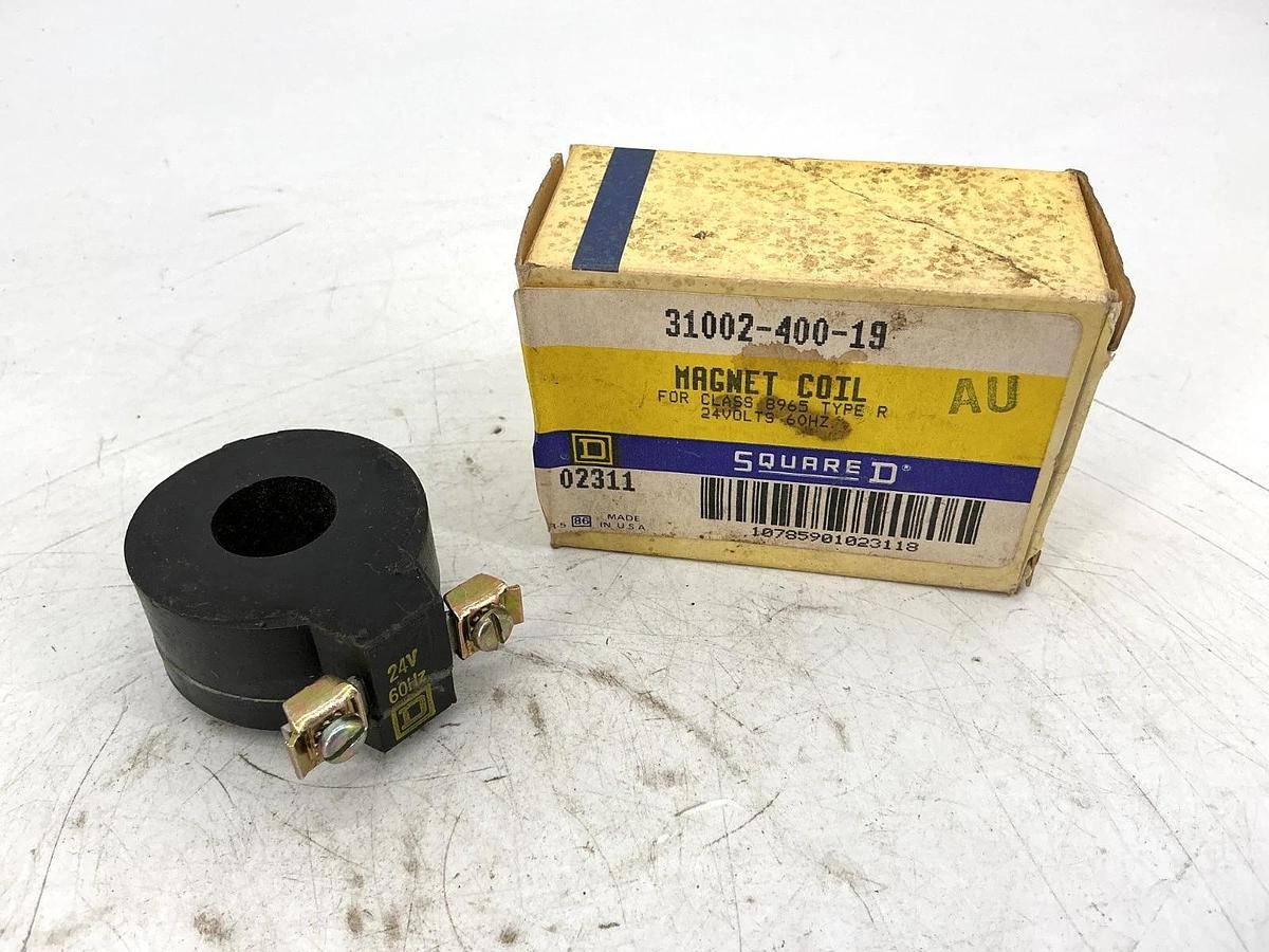 New Square D 31002-400-19 Magnet Coil for Class 8965 Type R 24V 60HZ 3100240019