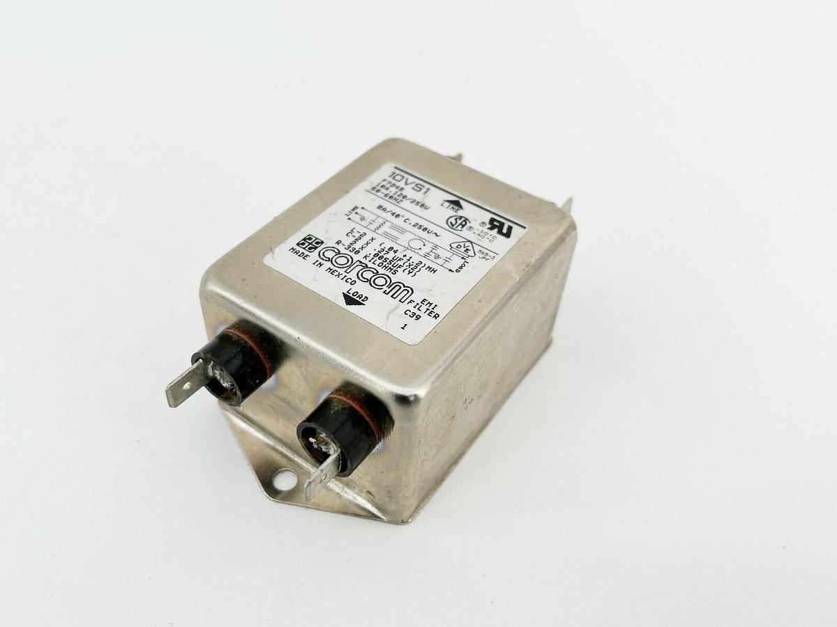 New Corcom F7248 Power Line Filter 250V 50/60Hz 10VS1