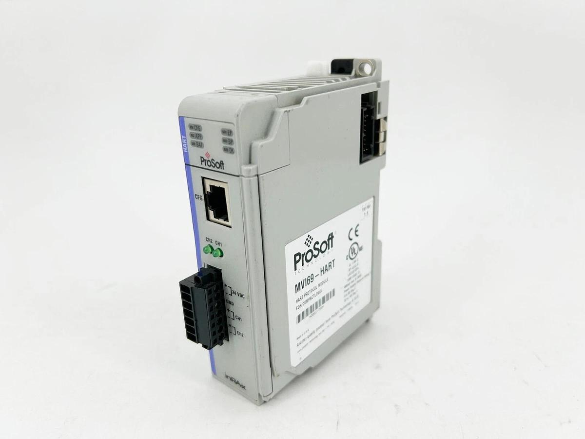 Used Prosoft MVI69-HART Multi-Drop Communication Module 2 Ch.