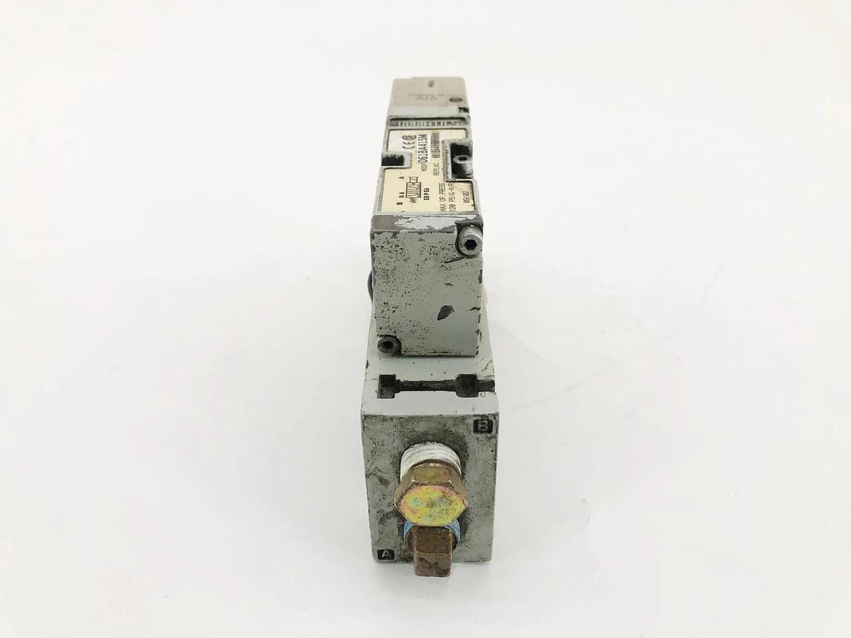 Used Numatics 061BA415M Solenoid-Pilot Actuated Valve 24VDC 120psig