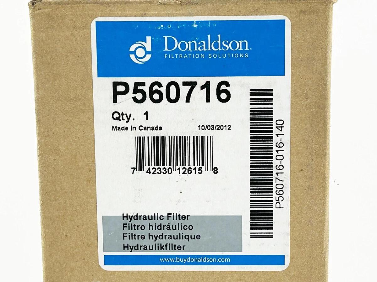 New Donaldson P560716 Hydraulic Cartridge Filter