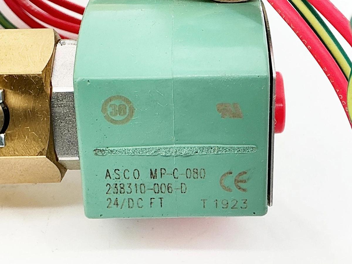 New Asco 8344G044MO 24VDC Solenoid Valve 125PSI 1/4" Pipe 10.6W
