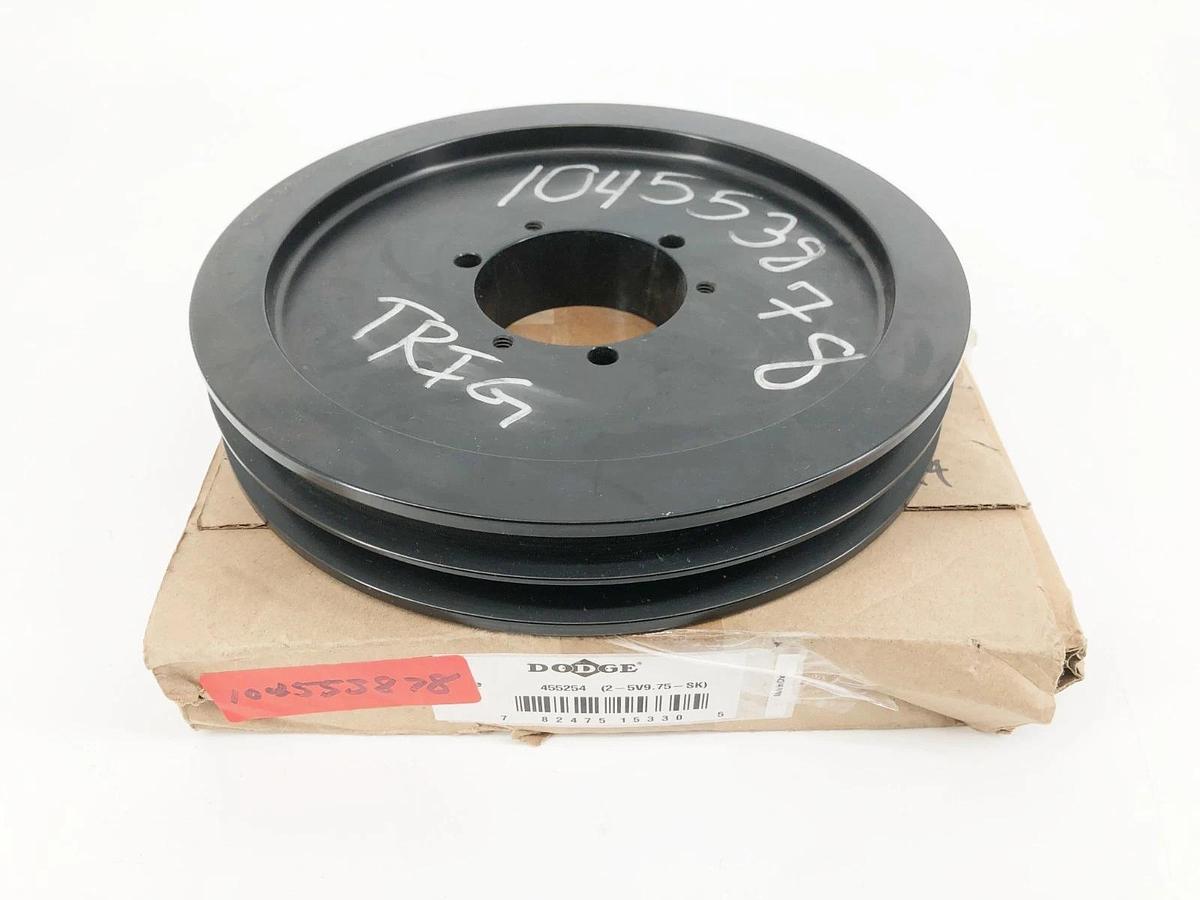 New Dodge 455254 Type C1 Web Sheave 2-3/4" Bore 2-Groove 2-5V9.75-SK