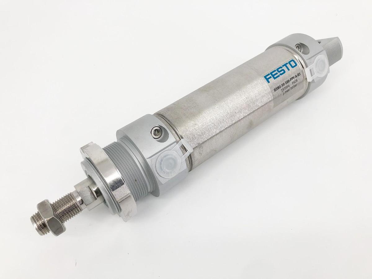 New Festo DSNU-50-100-PPV-A-R3 Cylinder 50mm Bore 100mm Stroke 193994 - No Box