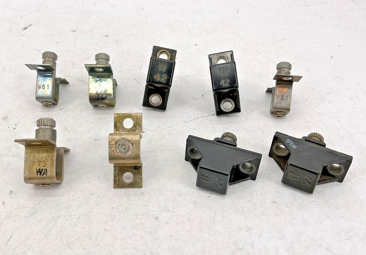 Lot of 9 New Random Assorted Allen Bradley Overload Relay Heater Elements