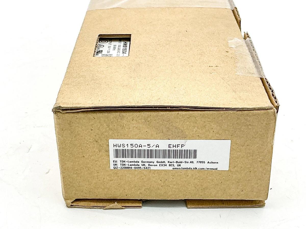 New TDK-Lambda HWS150A-5/A Power Supply 100-240VAC 2.0A