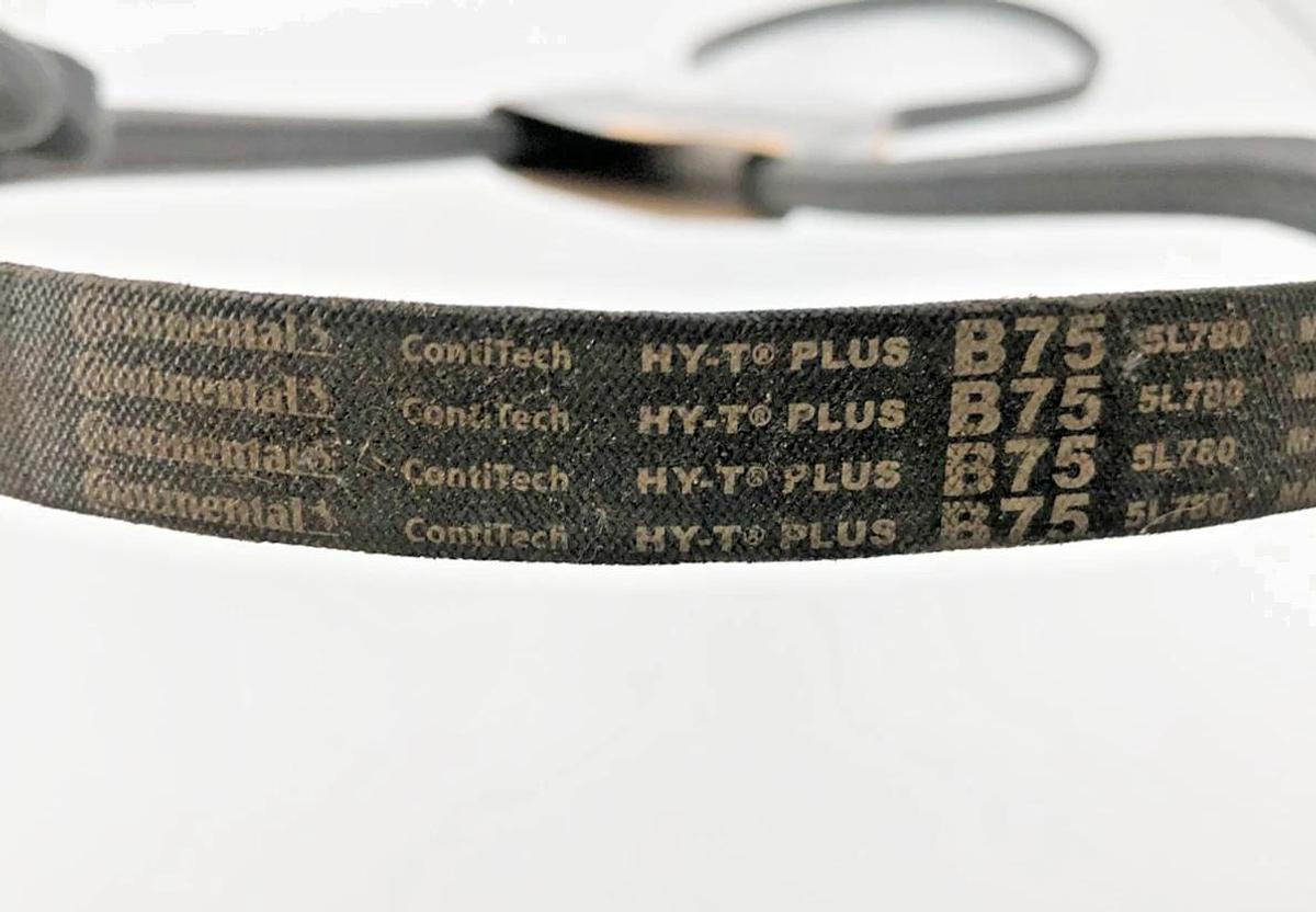 Lot of 2 New Continental B75 HY-T Plus V-Belts 5L780 - No Box