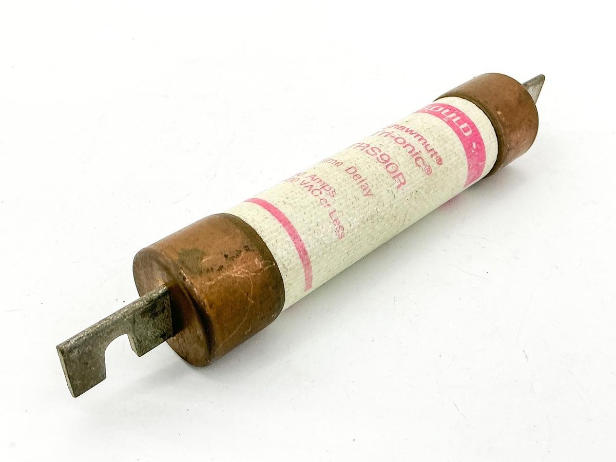 New Gould TRS90R Time Delay Fuse 90A 600V Class RK5- No Box