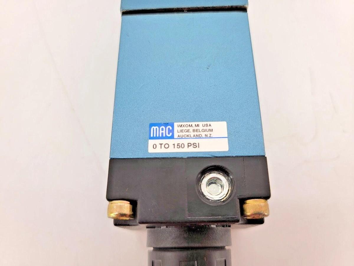 New Mac Valves PRP2B-AABA Regulator 0-150PSI - No Gauge