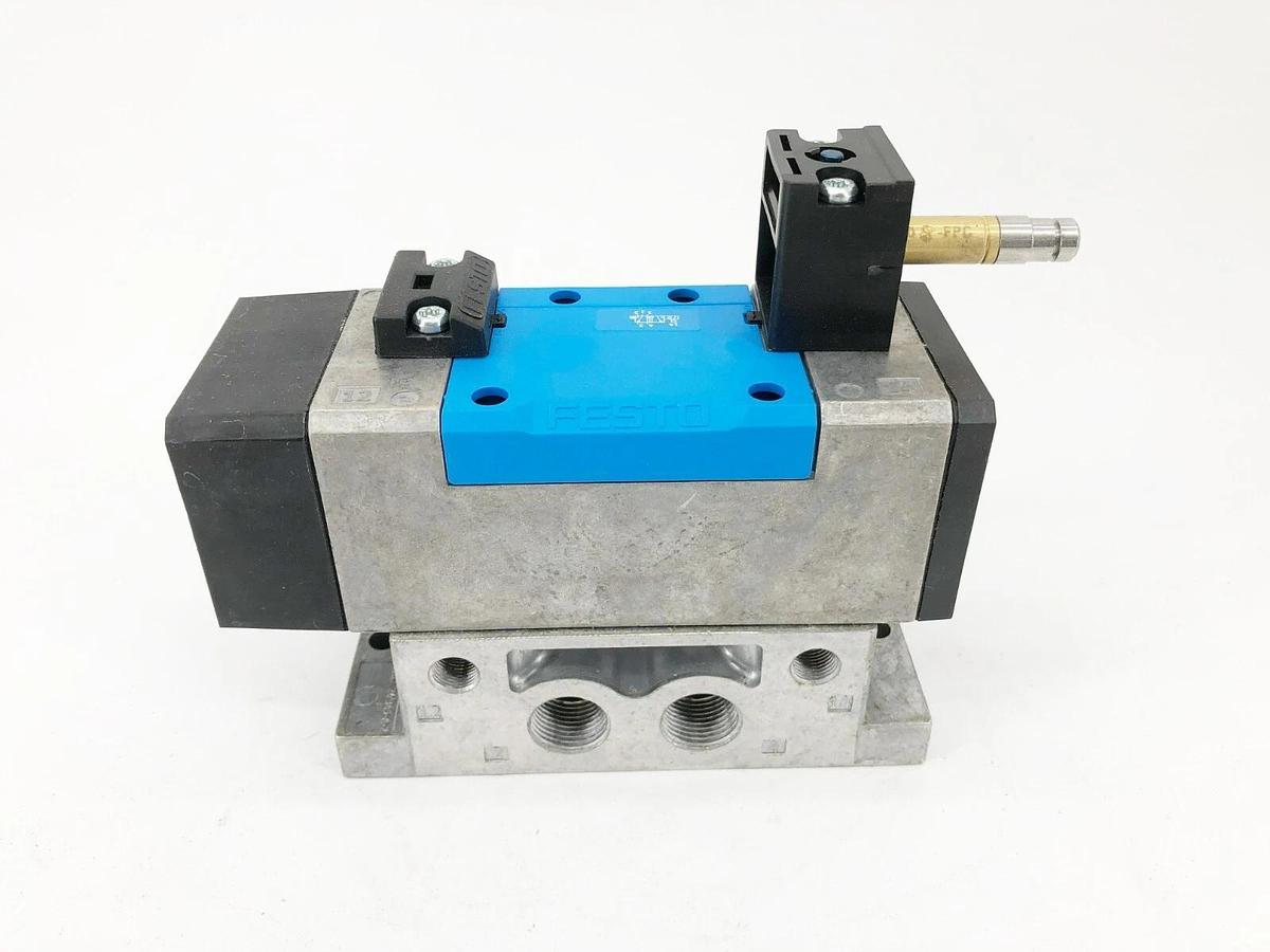 New Festo MN1H-5/2-D-2-FR-C Solenoid Valve 24VDC 2.5W 159699