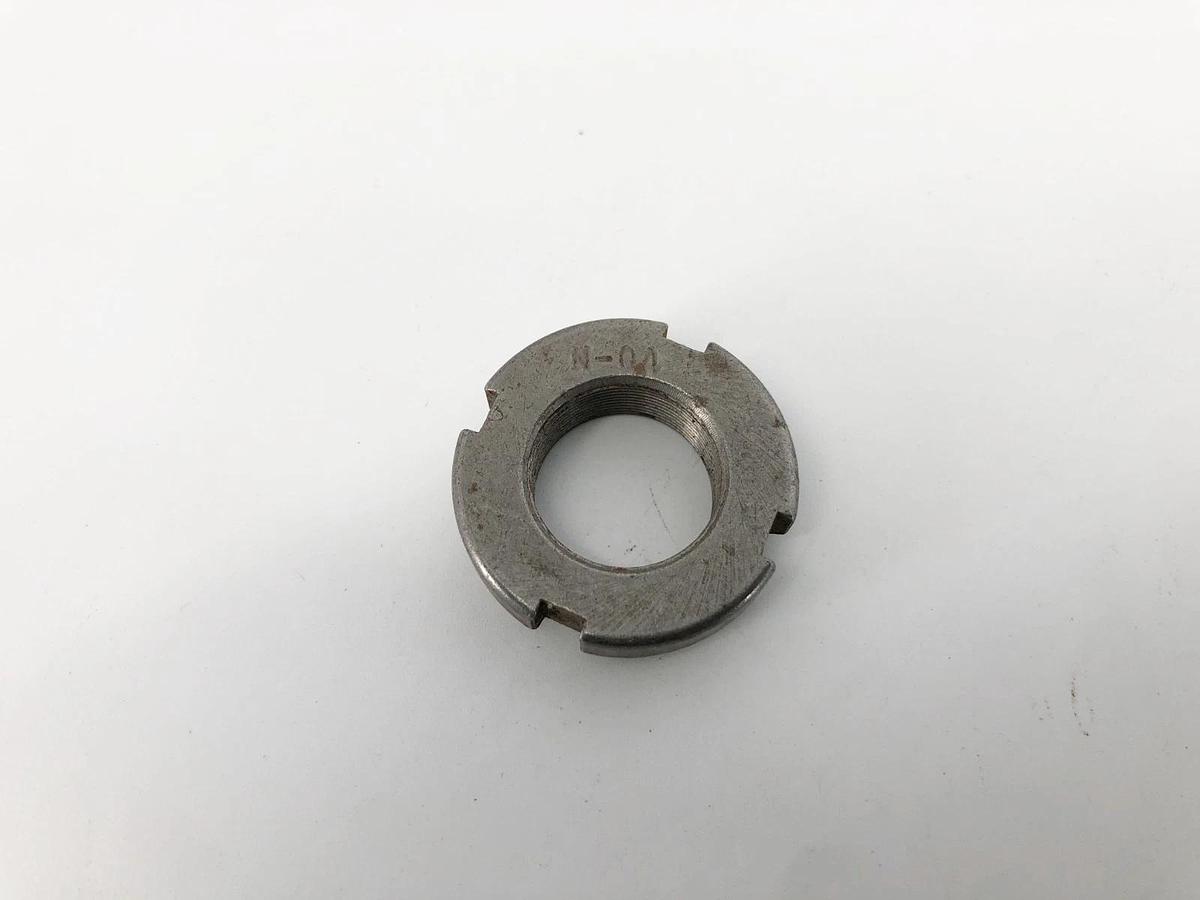 Lot of 7 New N-04 Lock Nuts 0.781-32 Thread 1.3750" OD - No Box