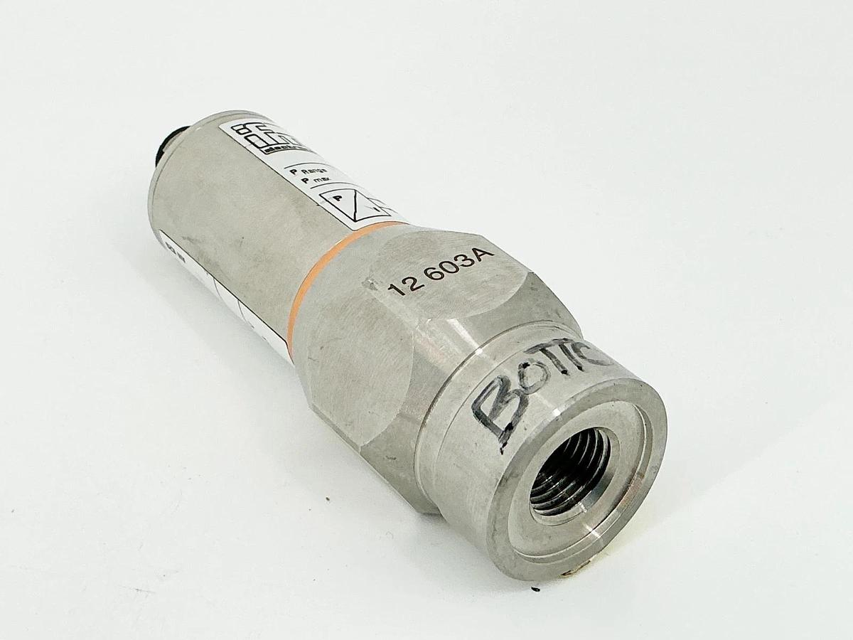 Used IFM PA3024 Pressure Sensor 75Bar 1/4" 10.8-30V 4/20mA