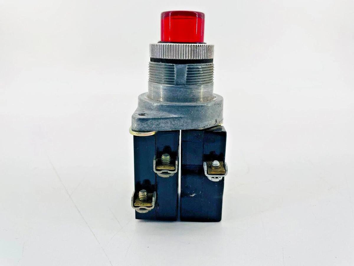 New GE 55-650375 Push Button Red 460V 60/50Hz