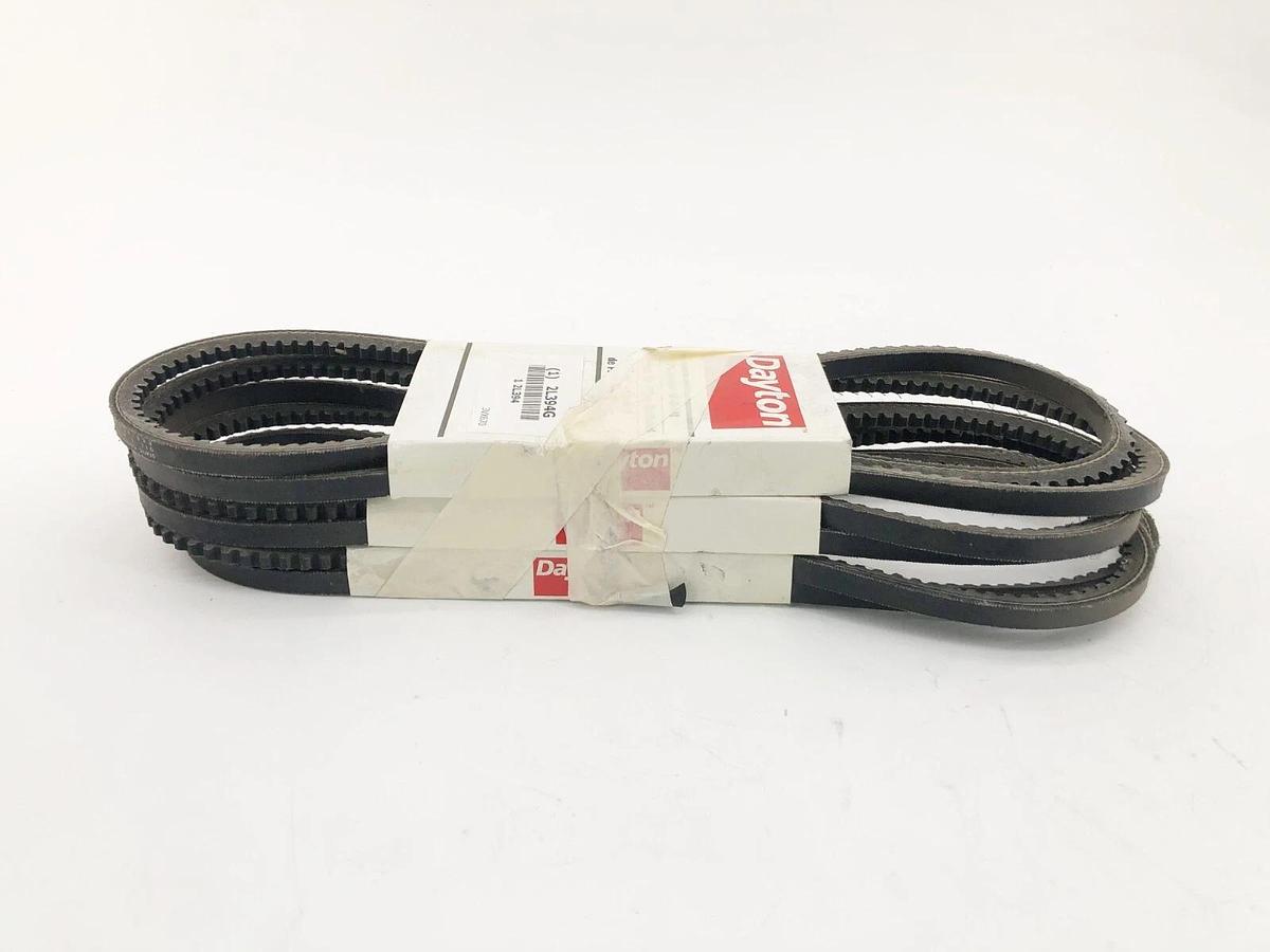 Lot of 3 New Dayton 2L394G V-Belts 3/8" x 67" 3VX670 - No Box