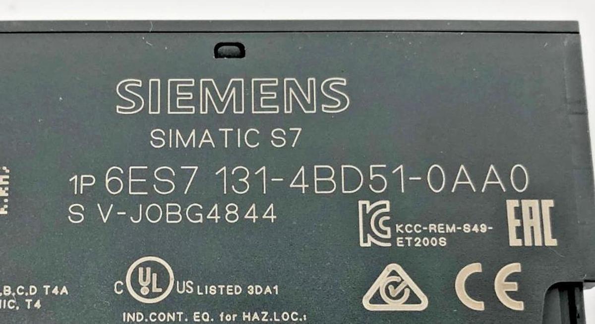 Box of 5 New Siemens 6ES7 131-4BD51-0AA0 Digital Input Modules Simatic ET 200S