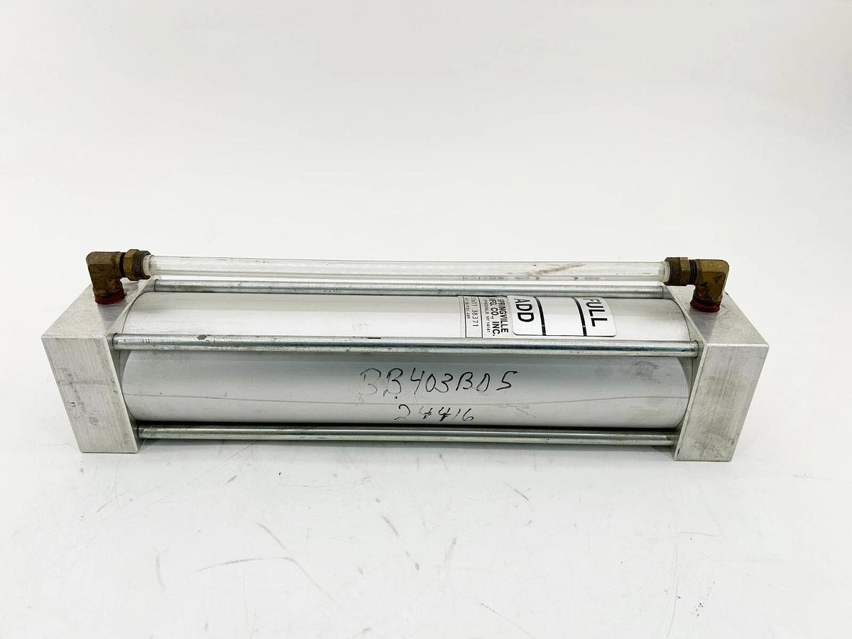 New Springville A250x11 Pneumatic Cylinder 250PSI 38371