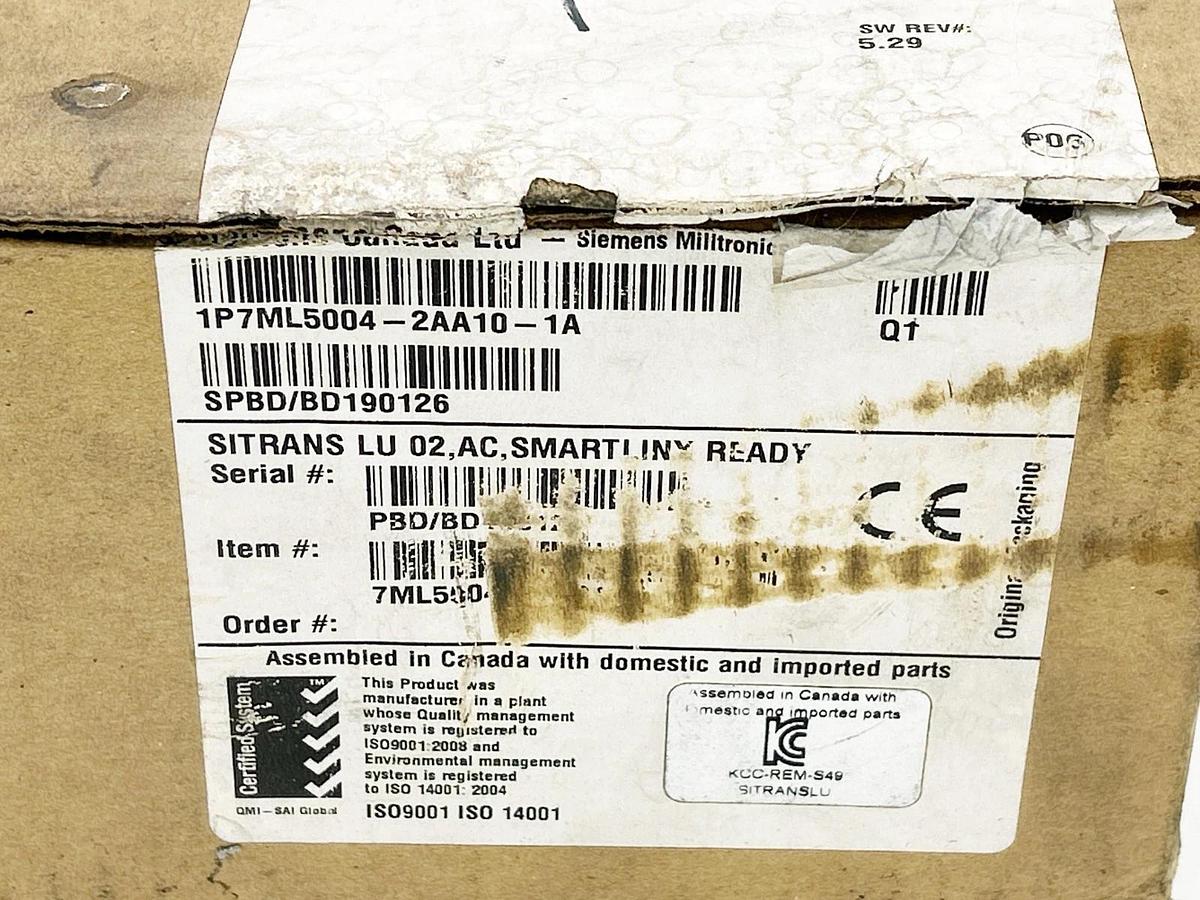 New Siemens 1P 7ML5004-2AA10-1A Level Control Interface 230V 50/60Hz