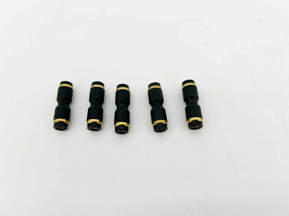 Lot of 5 New Lawson 87639 Unions, 3/16" Tube OD, Glass Reinforced Nylon